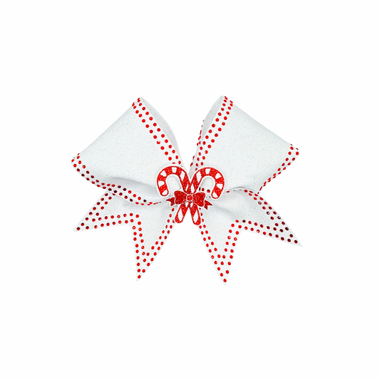 Candy Cane Bow